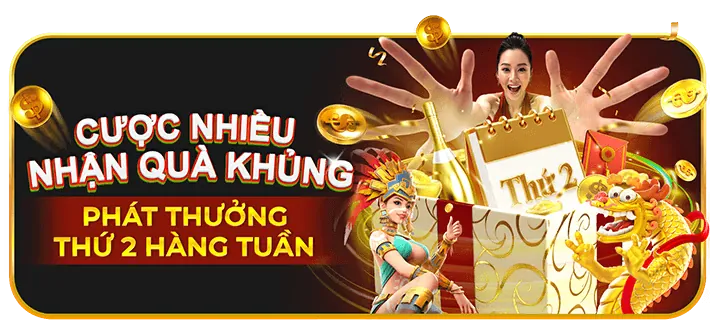 Thưởng nạp tiền hàng ngày và hàng tuần tại ok83860